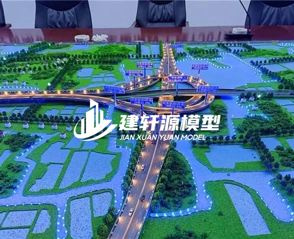 下花园高速公路沙盘定制